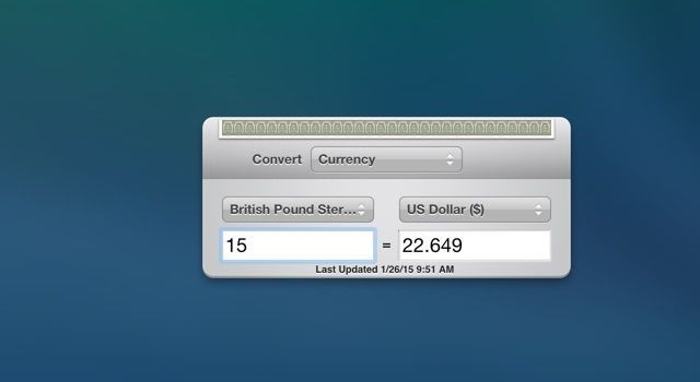 currency app for mac